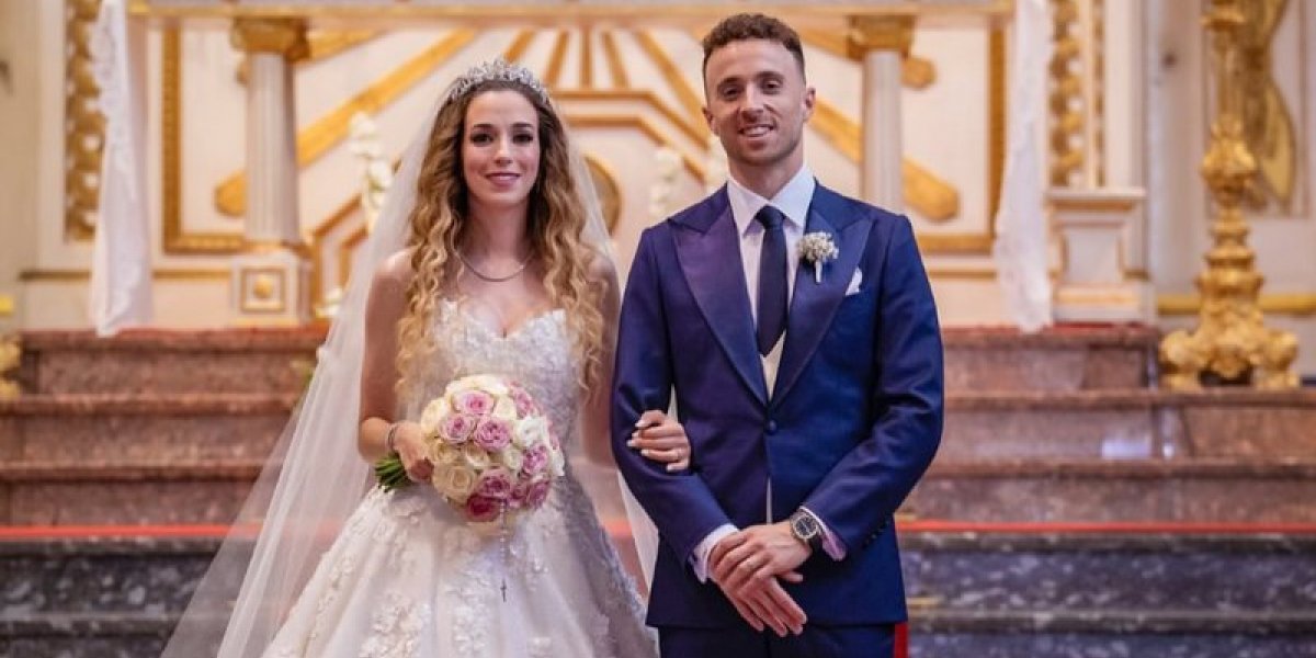 Atacante Diogo Jota, morto em acidente, se casou no mês passado