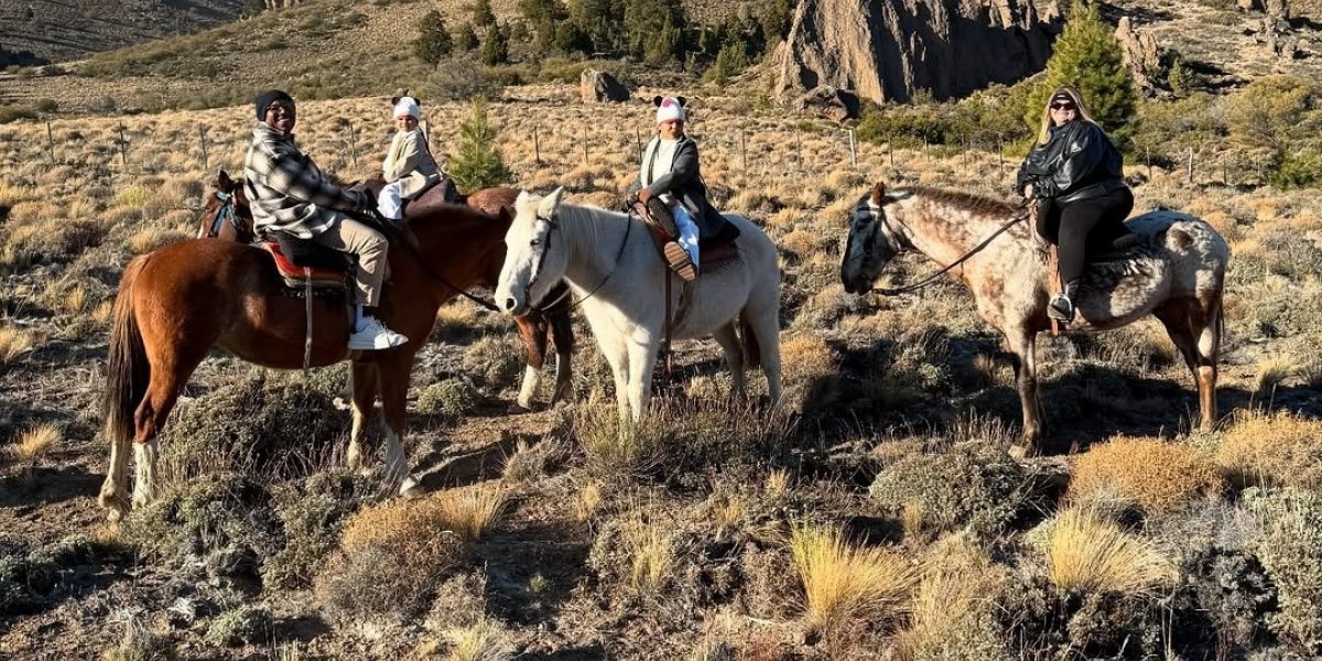 Após perder 50 kg, Thaís Carla realiza sonho de andar a cavalo na Argentina
