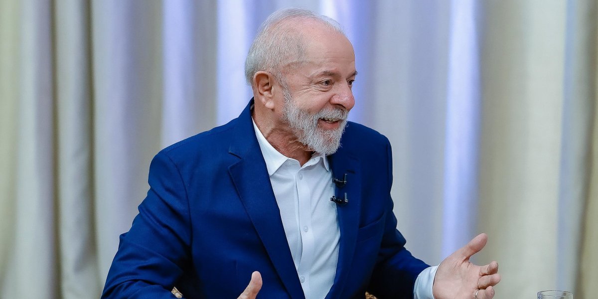 Presidente Lula em entrevista