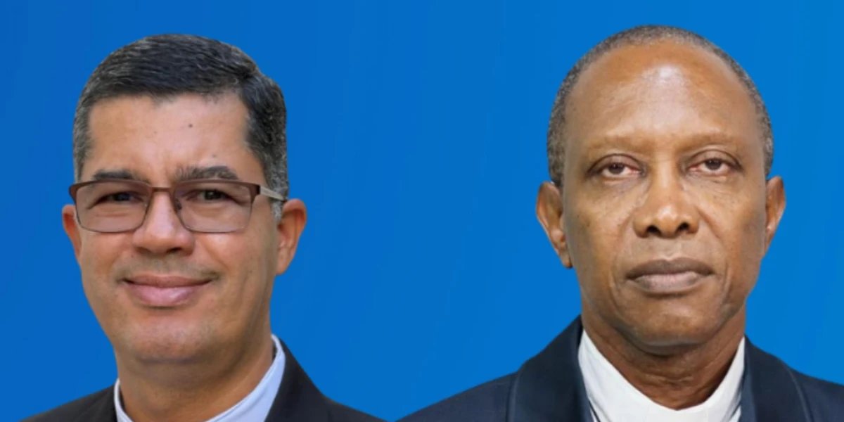 Monsenhores Gabriel dos Santos Filho e Gilvan Pereira Rodrigues