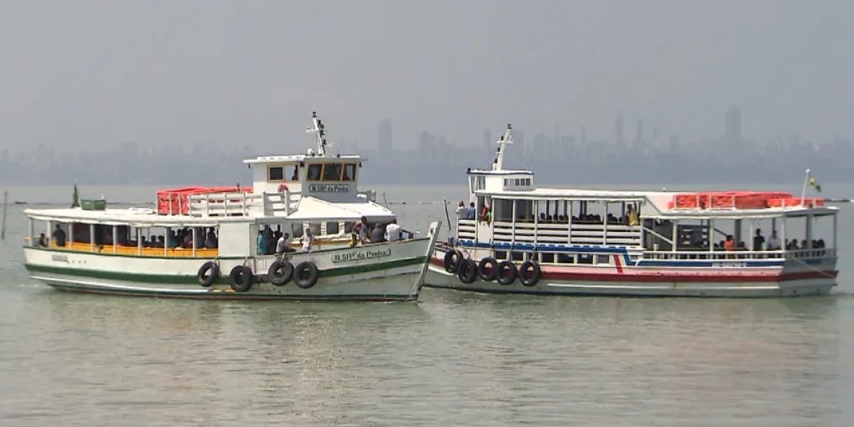 Marinha suspende travessia de lanchinhas para Itaparica e Morro de São Paulo por mau tempo