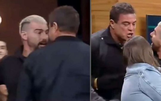 Briga entre Radamés e Dhomini esquenta Power Couple e exige intervenção de seguranças