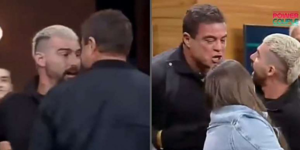 Briga entre os participantes do reality da Record