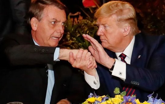 Trump defende Bolsonaro e ataca a justiça brasileira: 'Ele não é culpado de nada'