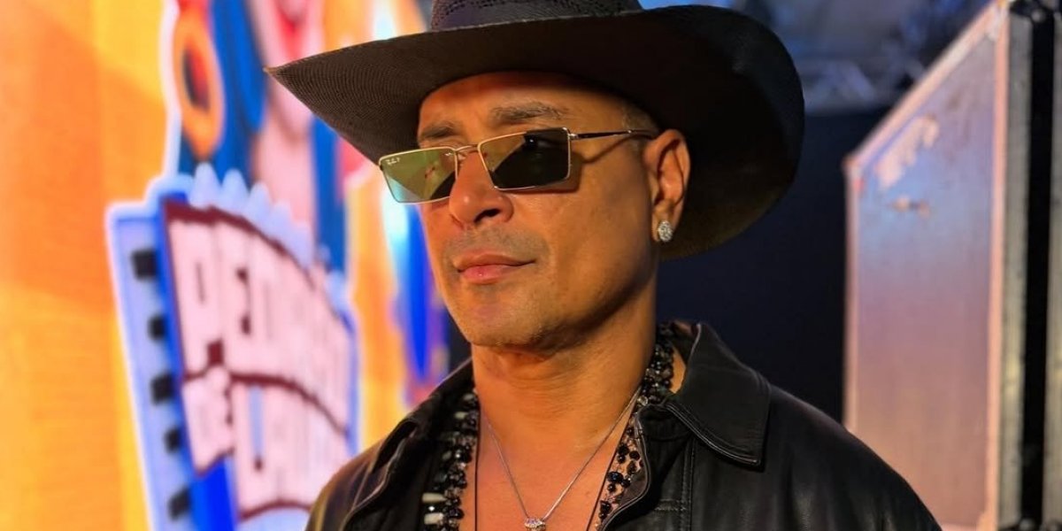 Xanddy durante show em Lauro de Freitas