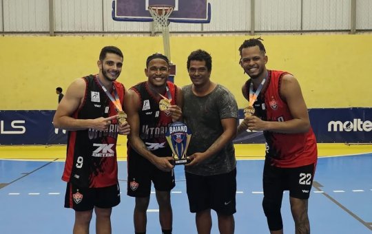 Vitória é tricampeão baiano no basquete 3x3 e vai representar o estado na Etapa Nordeste