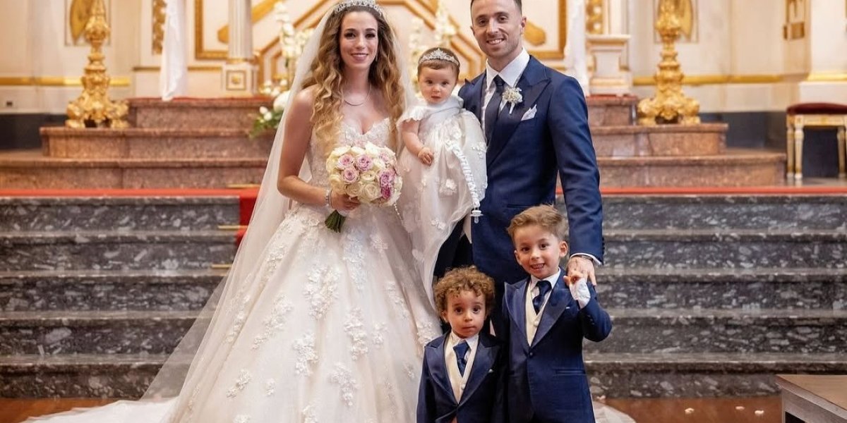 Família junta no casamento de Diogo e Rute