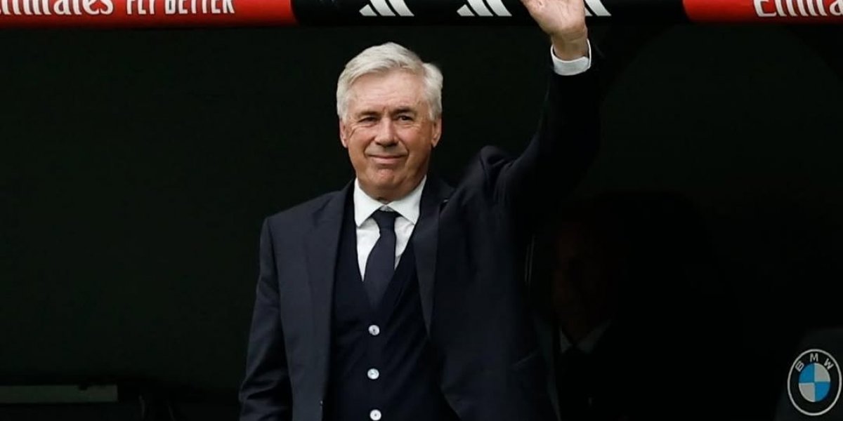 Ancelotti se despedindo do Real Madrid