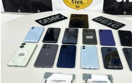 Homem é preso em Salvador com 14 celulares roubados durante operação da polícia