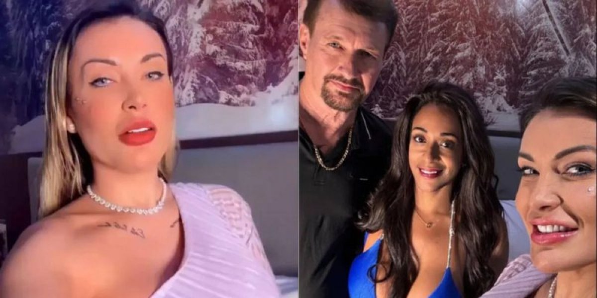 Andressa Urach, Pai e Ex-sogra