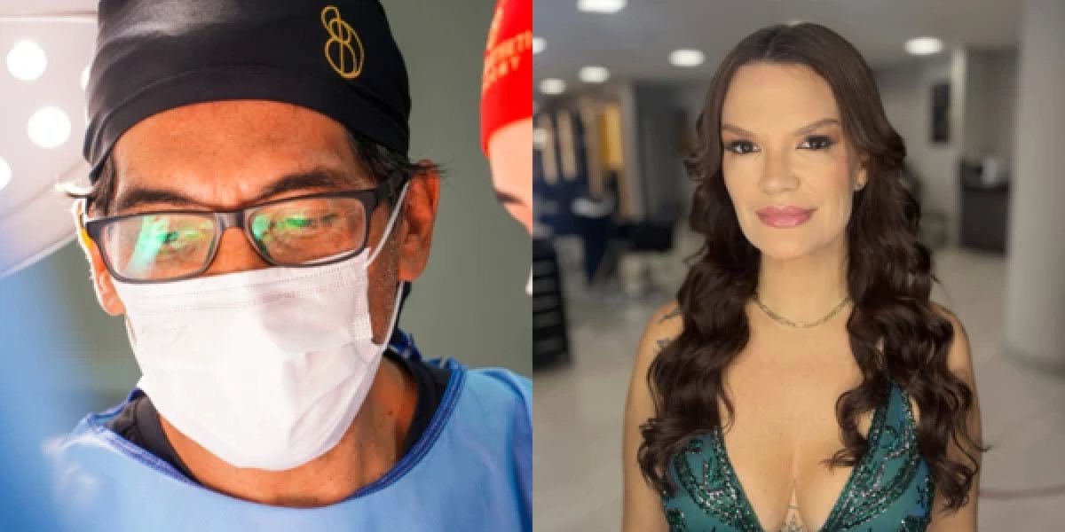 Médico Edgar Lopez e empresária Natália Cavanellas