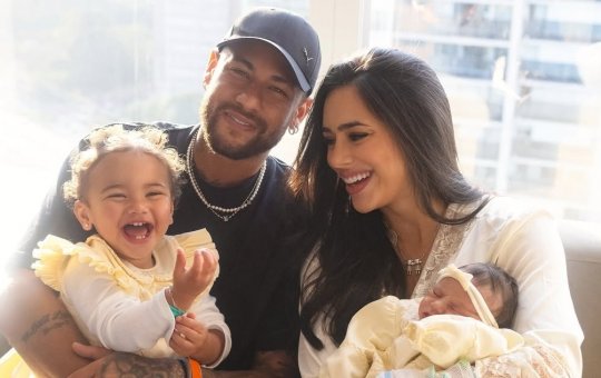 Bruna Biancardi mostra registros inéditos do nascimento de segunda filha com Neymar