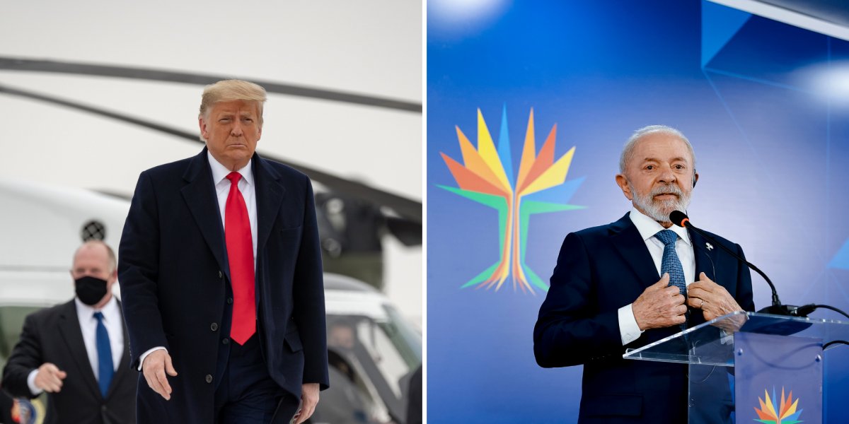 Trump diz que deve falar com Lula "em algum momento, mas não agora" e defende Bolsonaro
