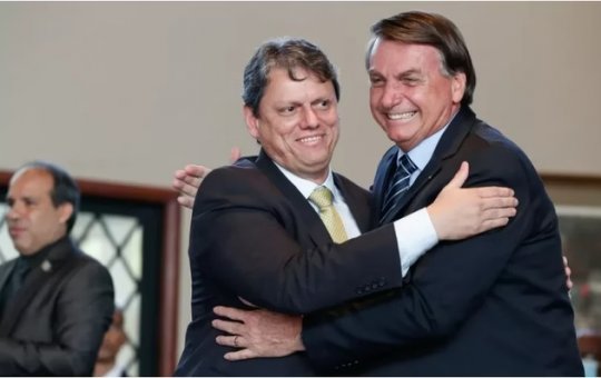 Tarcísio busca a liberação de Bolsonaro junto ao STF para negociar tarifaço com Trump