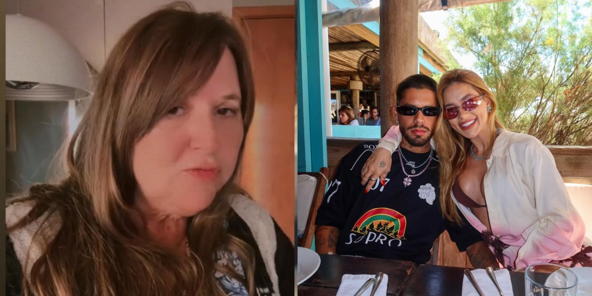 Nelsia (esquerda) e Zé Felipe e Virginia