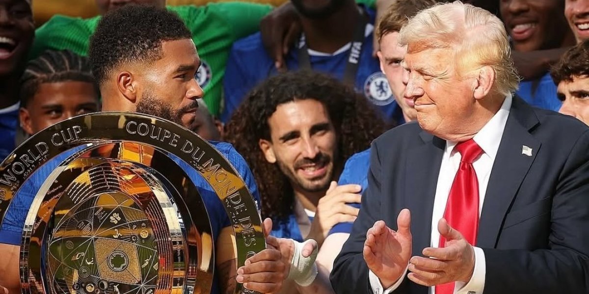 Reece James e Donald Trump