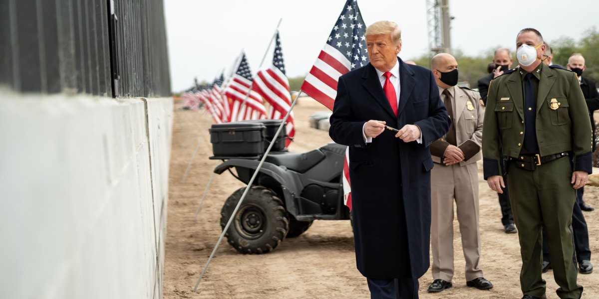 Donald Trump em foto