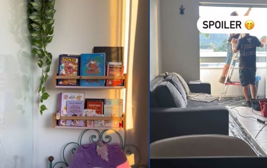 Influenciadora põe filha para dormir na varanda e causa polêmica