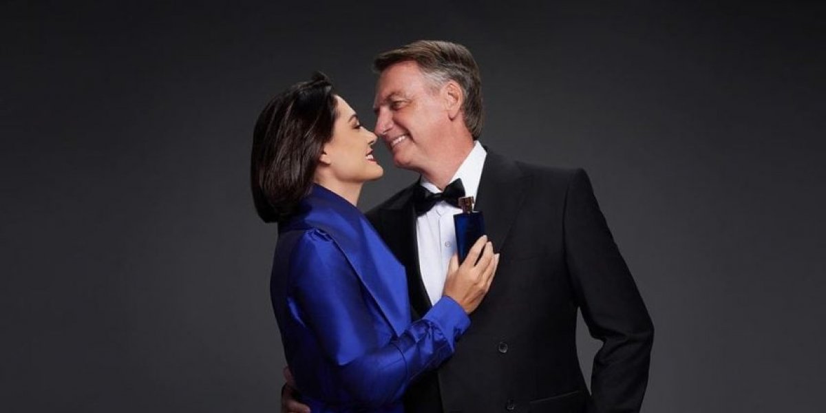 Michelle Bolsonaro e Jair Bolsonaro