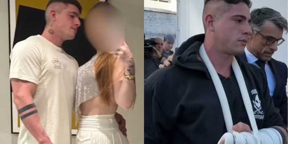 Fisiculturista agride namorada, fratura a mão e é preso ao tentar fugir; veja os detalhes