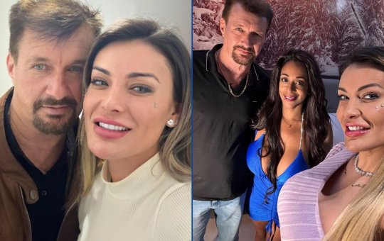 Pai de Andressa Urach posta foto com a filha e legenda chama atenção: “Daquele jeito”