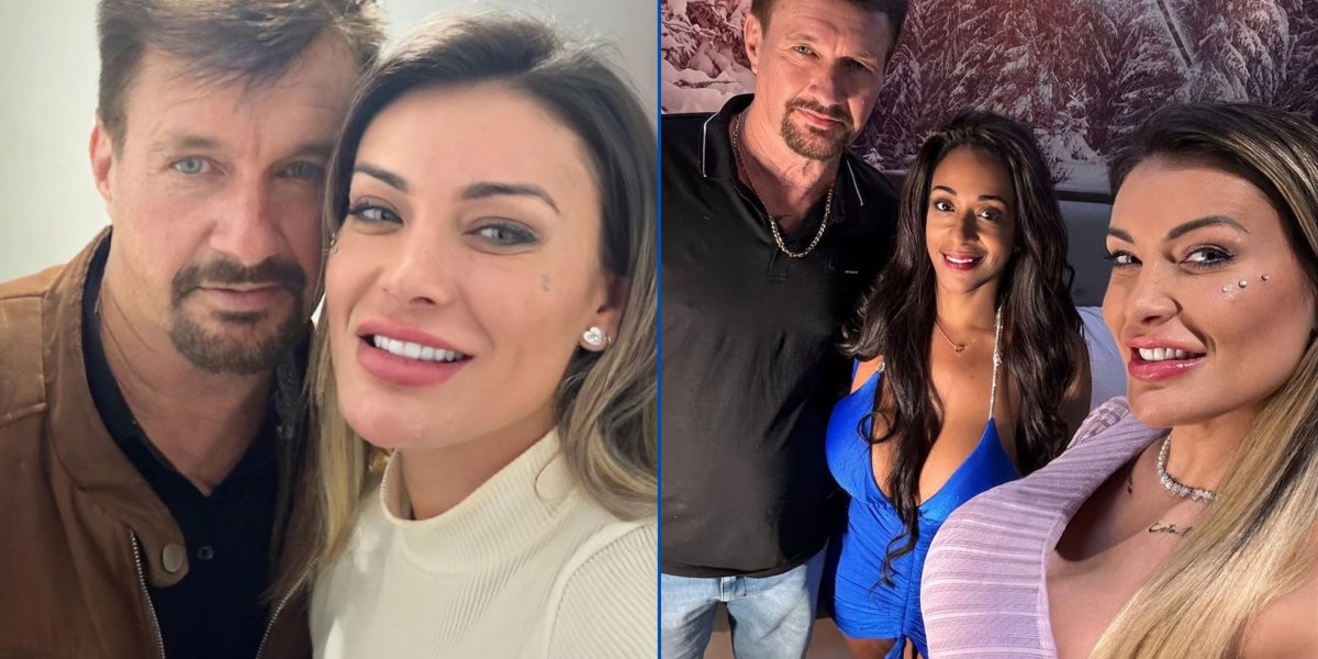 Pai de Andressa Urach posta foto com a filha e legenda chama atenção: “Daquele jeito”