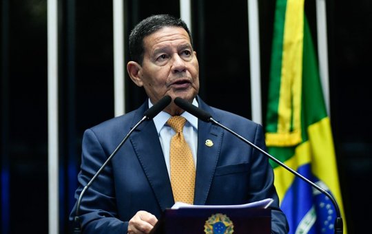 Mourão critica estratégia adotada por presidente dos Estados Unidos: 'Não aceito que Trump venha meter o bedelho'