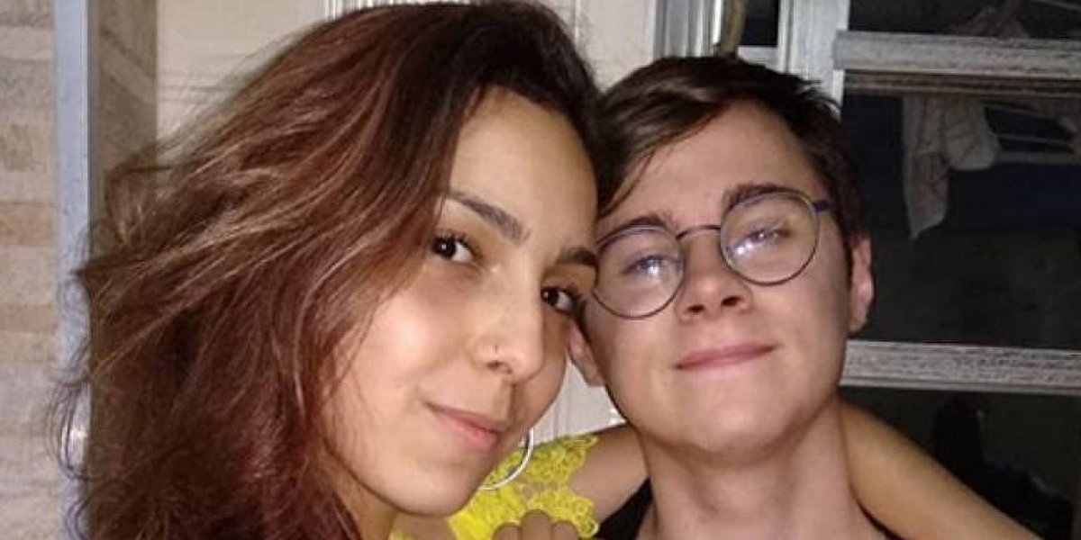 Isabela Tibcherani e Rafael Miguel em foto