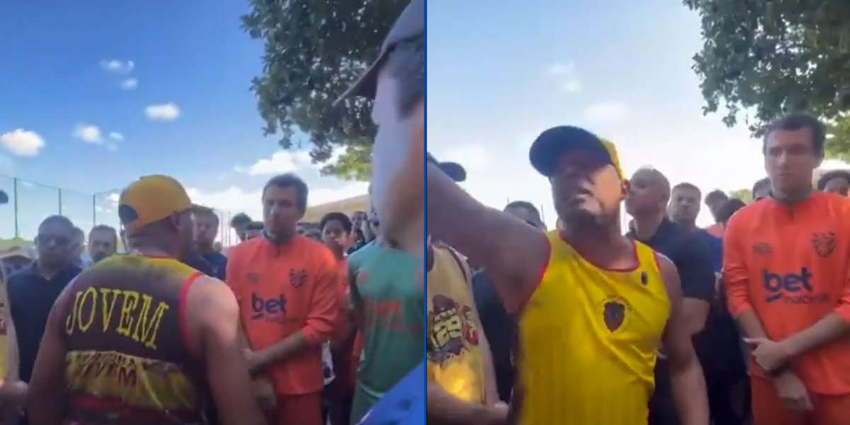 Torcedores do Sport invadiram CT para cobrar jogadores