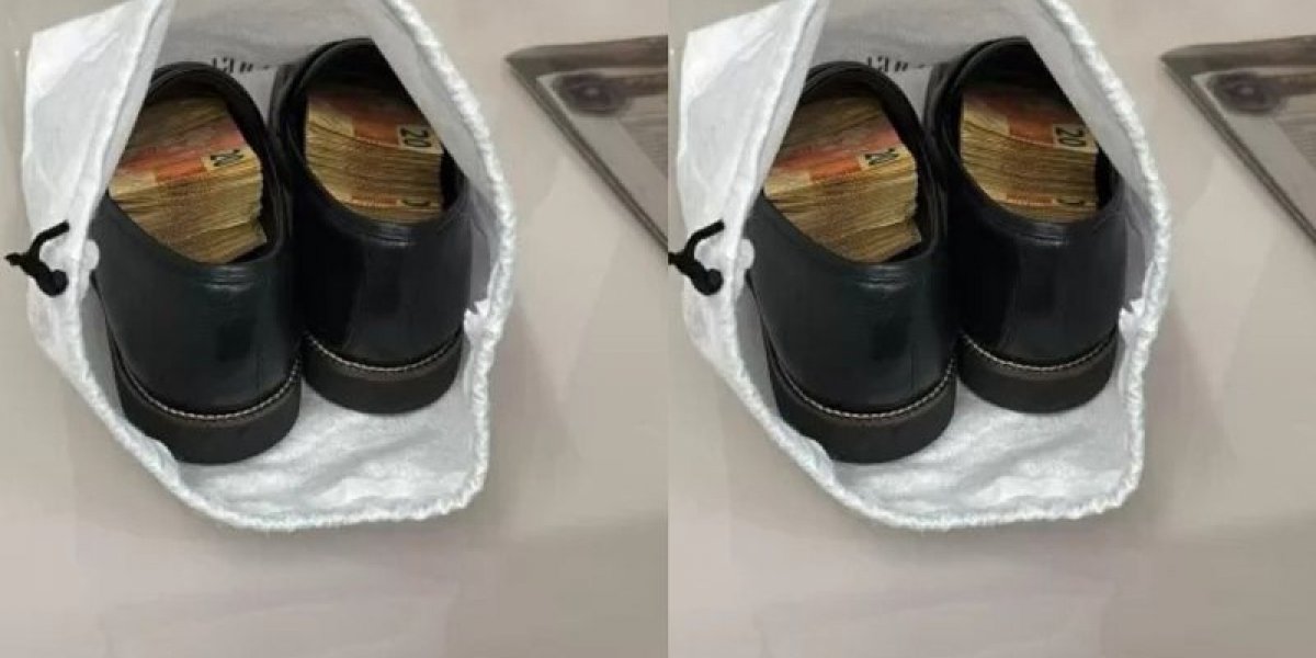 Operação Overclean: PF localiza maços de dinheiro em sapato de primo de Elmar Nascimento