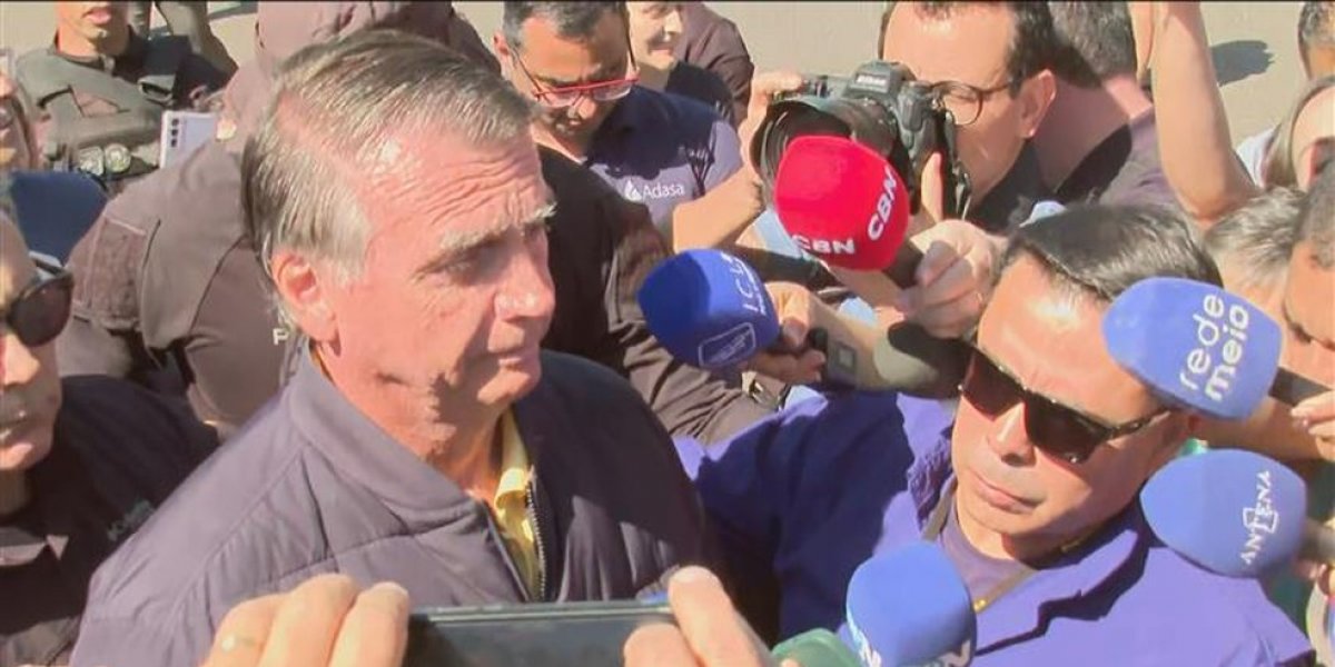 Bolsonaro em entrevista