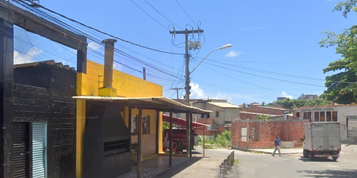 Imagem do local do crime