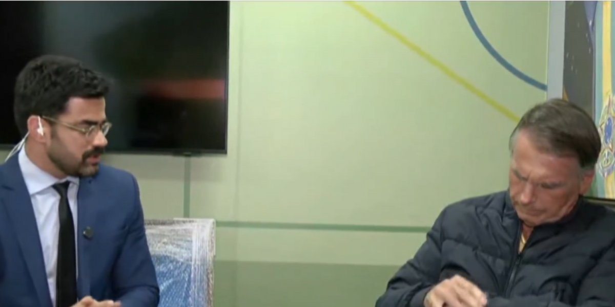 Bolsonaro em entrevista