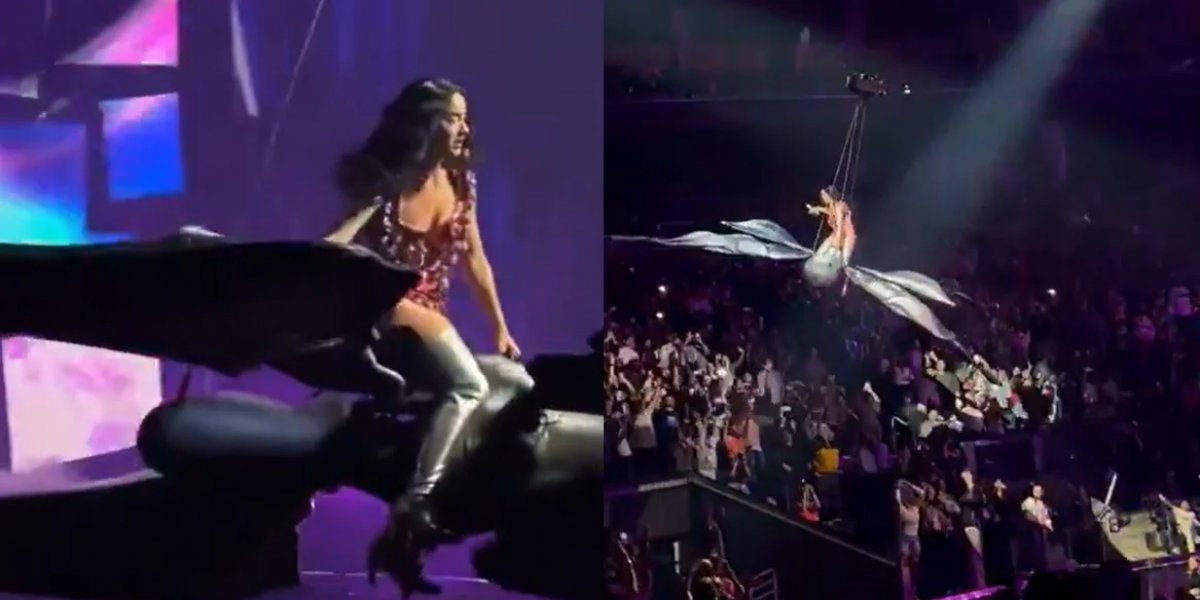 Katy Perry durante apresentação