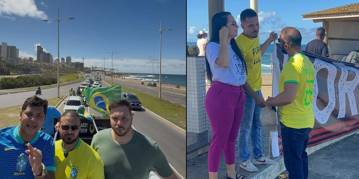 Apoiadores de Bolsonaro realizam buzinaço em Salvador contra decisões do STF; Veja o vídeo