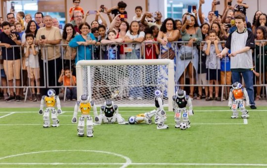 Equipe da Bahia vence categoria inédita na Copa do Mundo de Robôs