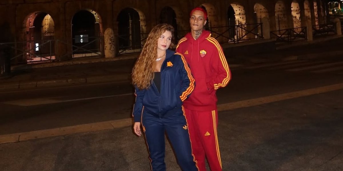 Fernanda e Oruam em viagem na Italia