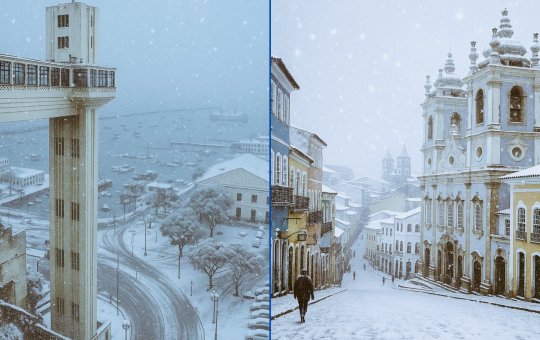 Nevou? Salvador registra temperaturas amenas no inverno de 2025