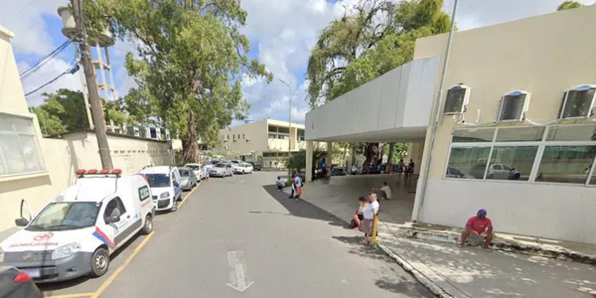 Hospital onde o jovem foi encaminhado