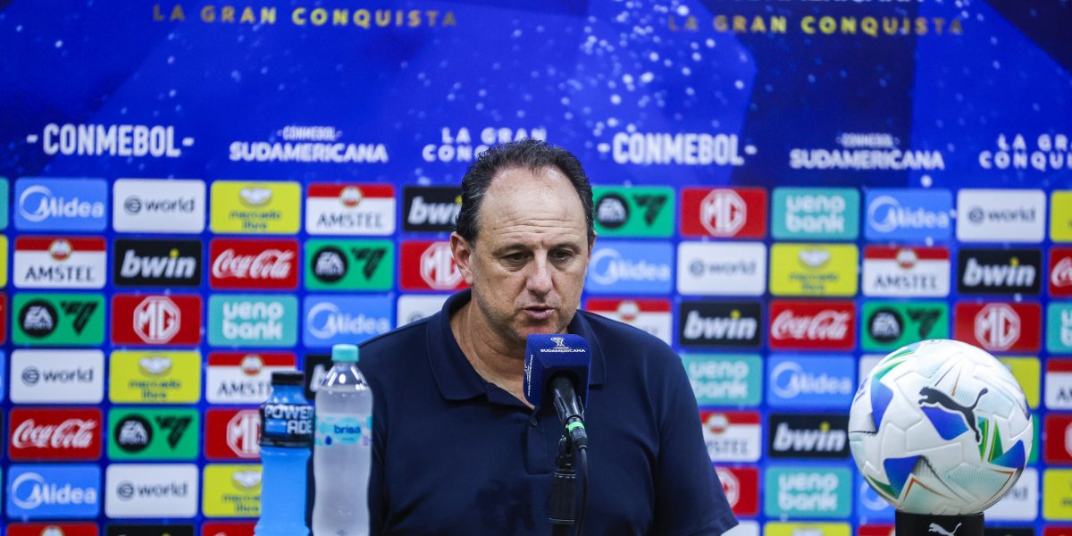 Rogério Ceni em coletiva