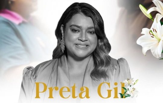 Preta Gil terá missa de sétimo dia em Salvador