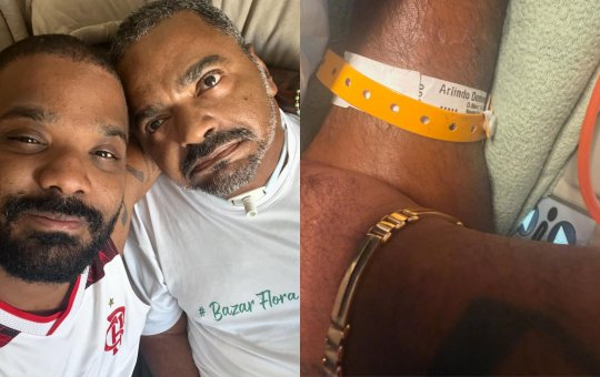 Filho de Arlindo Cruz publica homenagem ao pai: 'Obrigado'