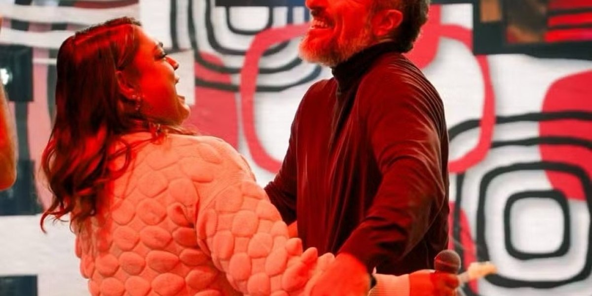 Marcos Mion se emociona ao homenagear Preta Gil no "Caldeirão": "Jamais será esquecida"