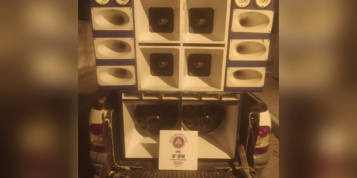 Cinco são presos em festas 'paredão' na Bahia no final de semana