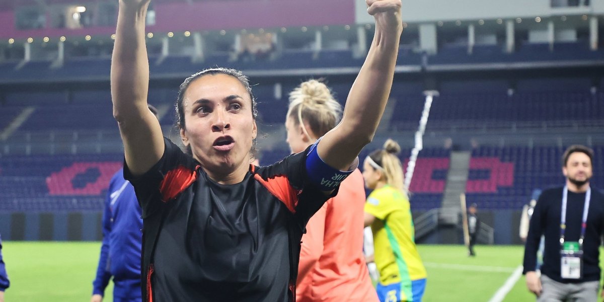 Marta em pós-jogo do Brasil