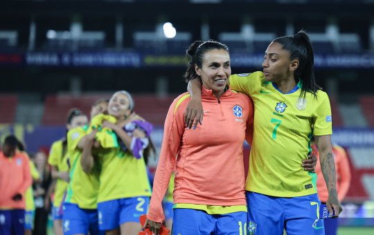 Brasil goleia o Uruguai e avança para as finais da Copa América Feminina