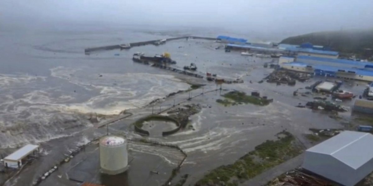 Distrito russo declara estado de emergência após tsunami nesta quarta-feira (30)