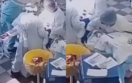No meio da cirurgia, médicos seguram paciente durante terremoto de 8,8 na Rússia