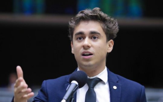 Nikolas Ferreira cita frase de Olavo de Carvalho e classifica sanção contra Moraes como um marco