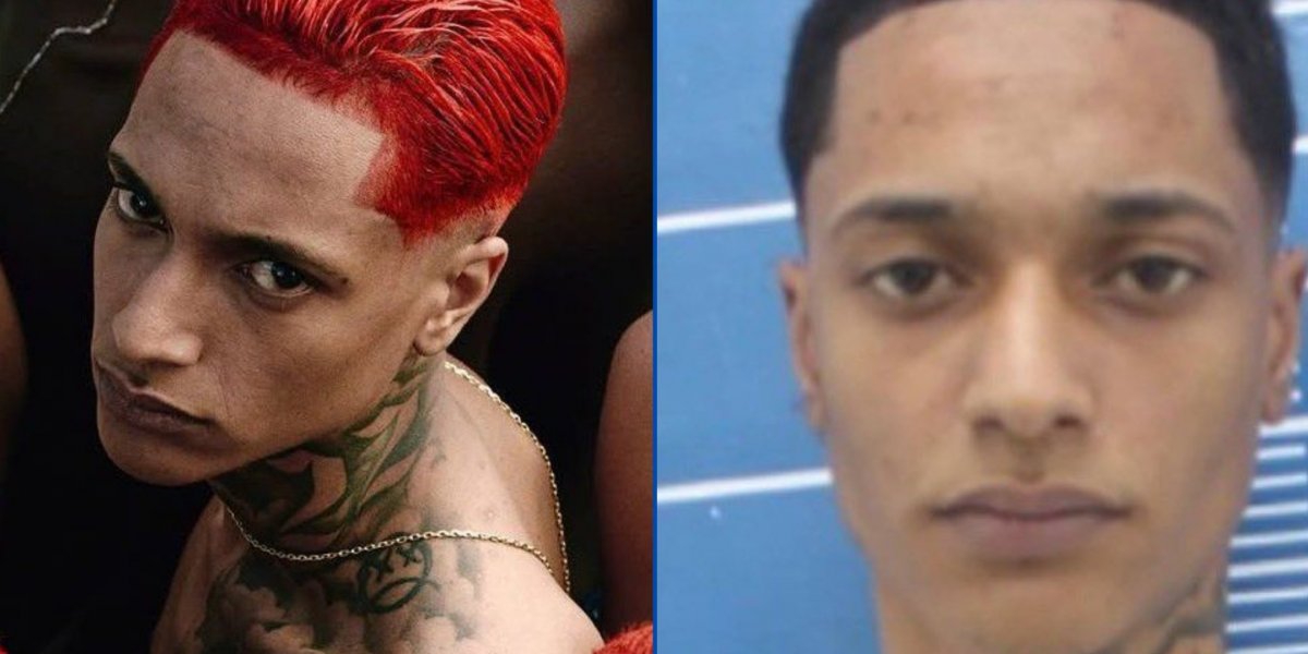Oruam é obrigado a tirar tinta vermelha do cabelo na prisão
